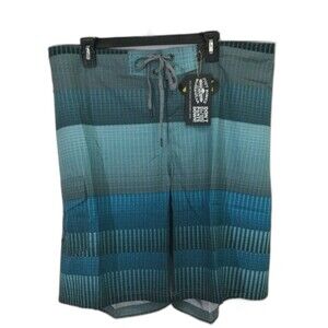 Just Bones Boardwear Shorts Men’s Size 40M Blue 4 Way Stretch Boardshorts